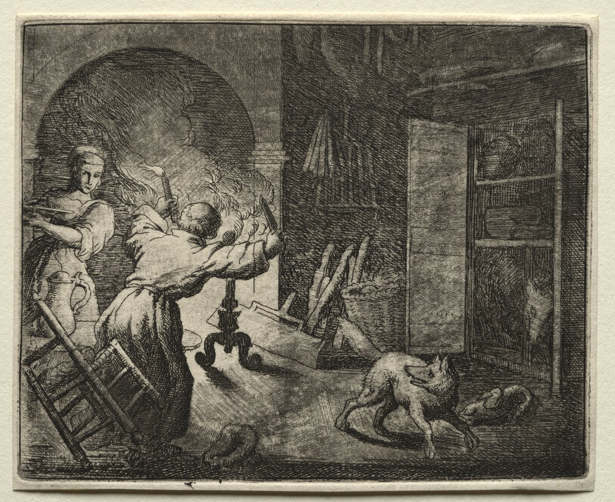 Reynard the Fox: Reynard Steals a Capon by Allart van Everdingen
