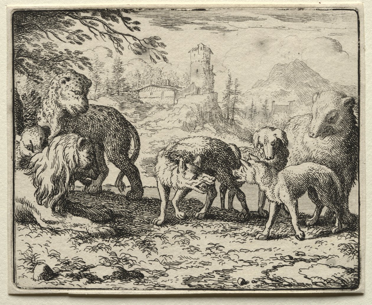 Reynard the Fox: The Condemnation of Reynard by Allart van Everdingen