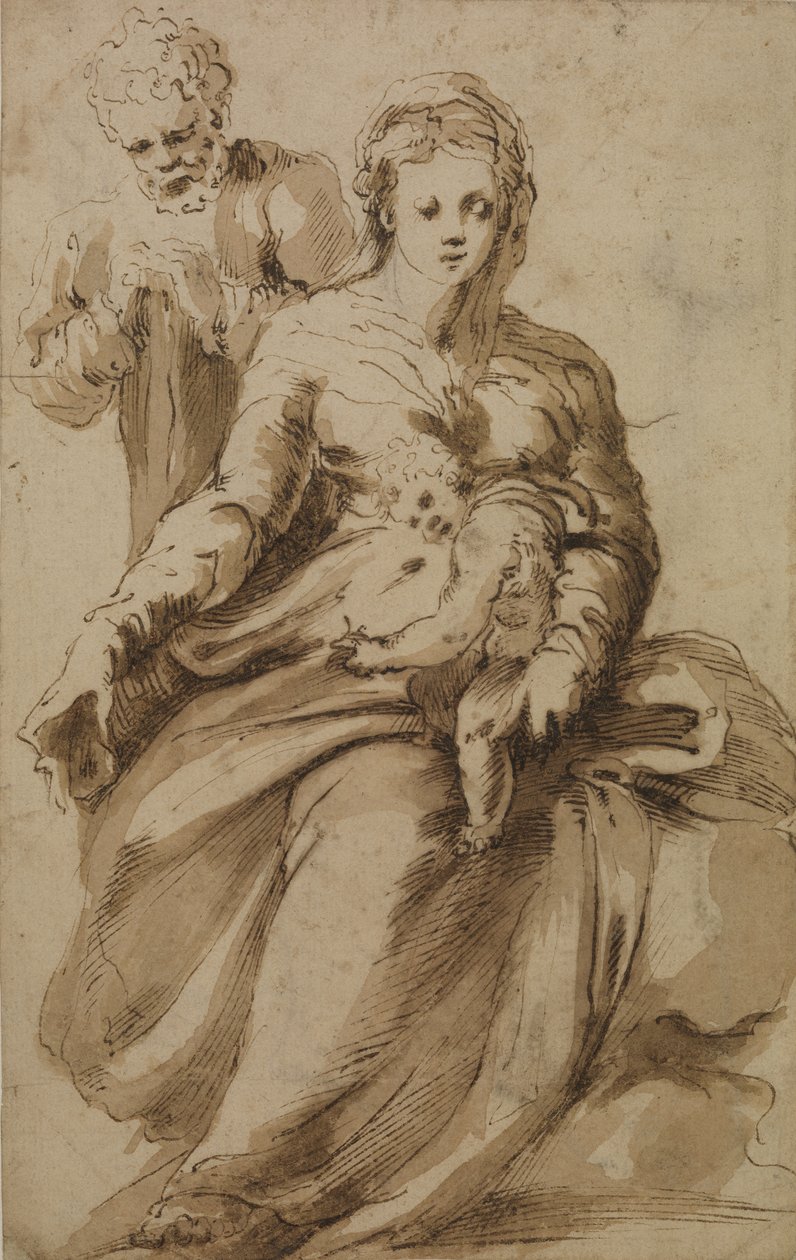 Holy Family, c.1637 by Alonso Berruguete