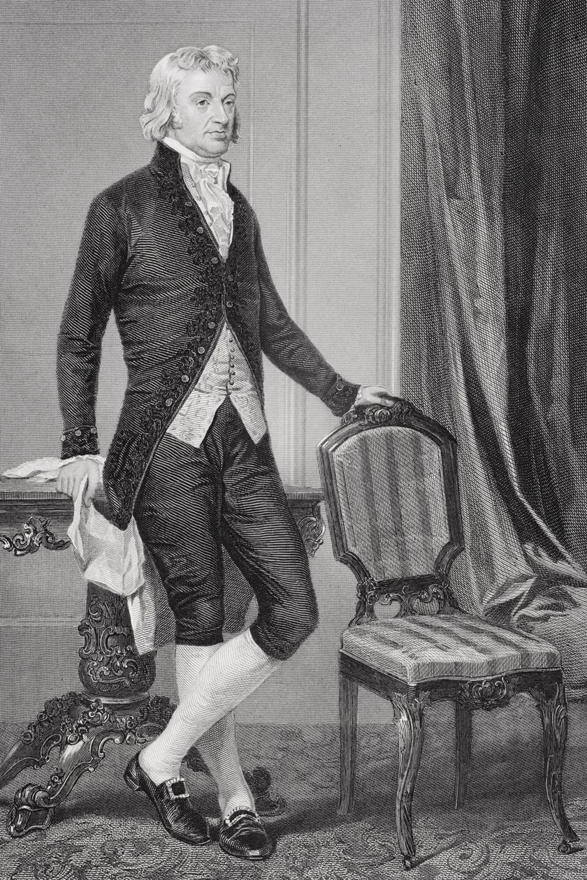 Portrait of Robert R. Livingston (1746-1813) by Alonzo Chappel