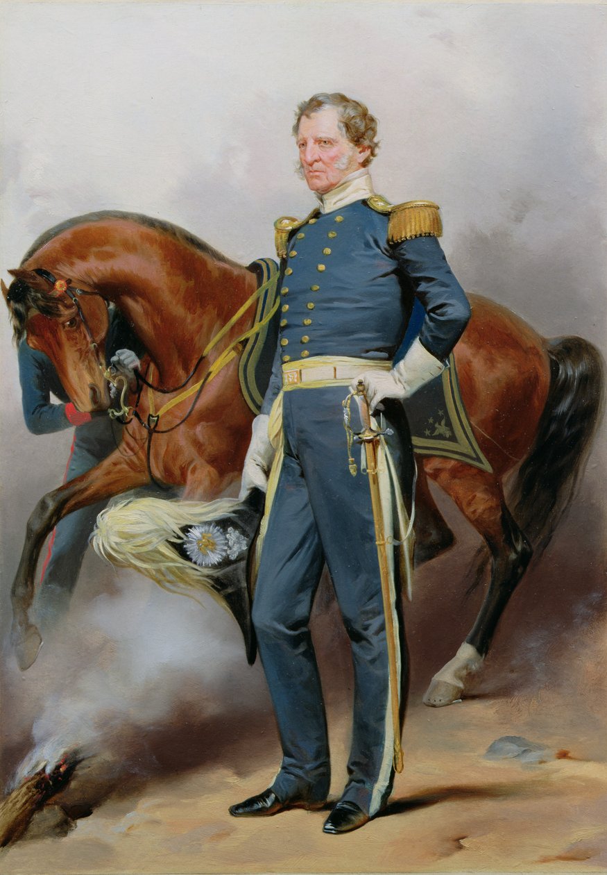 Winfield Scott, c.1850 by Alonzo Chappel