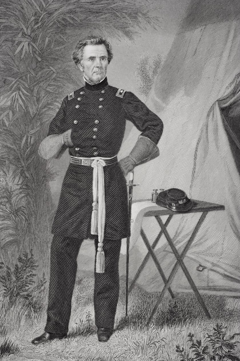 Portrait of Ormbsy McKnight Mitchel (1809-62) by Alonzo Chappel