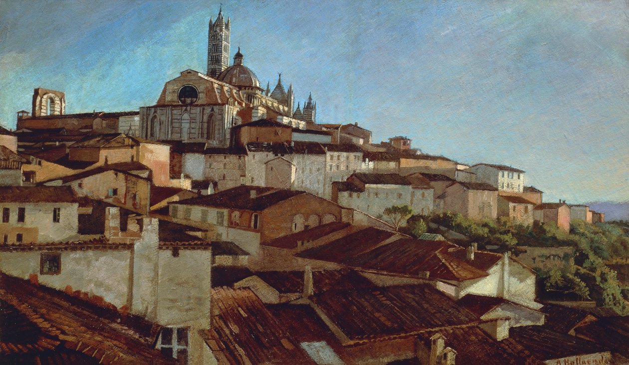 Siena, by Alfonso Hollaender by Alphons Hollaender