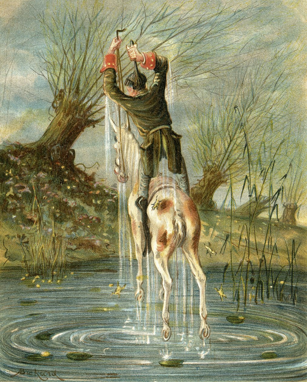 Baron Munchausen's Remarkable Leap
