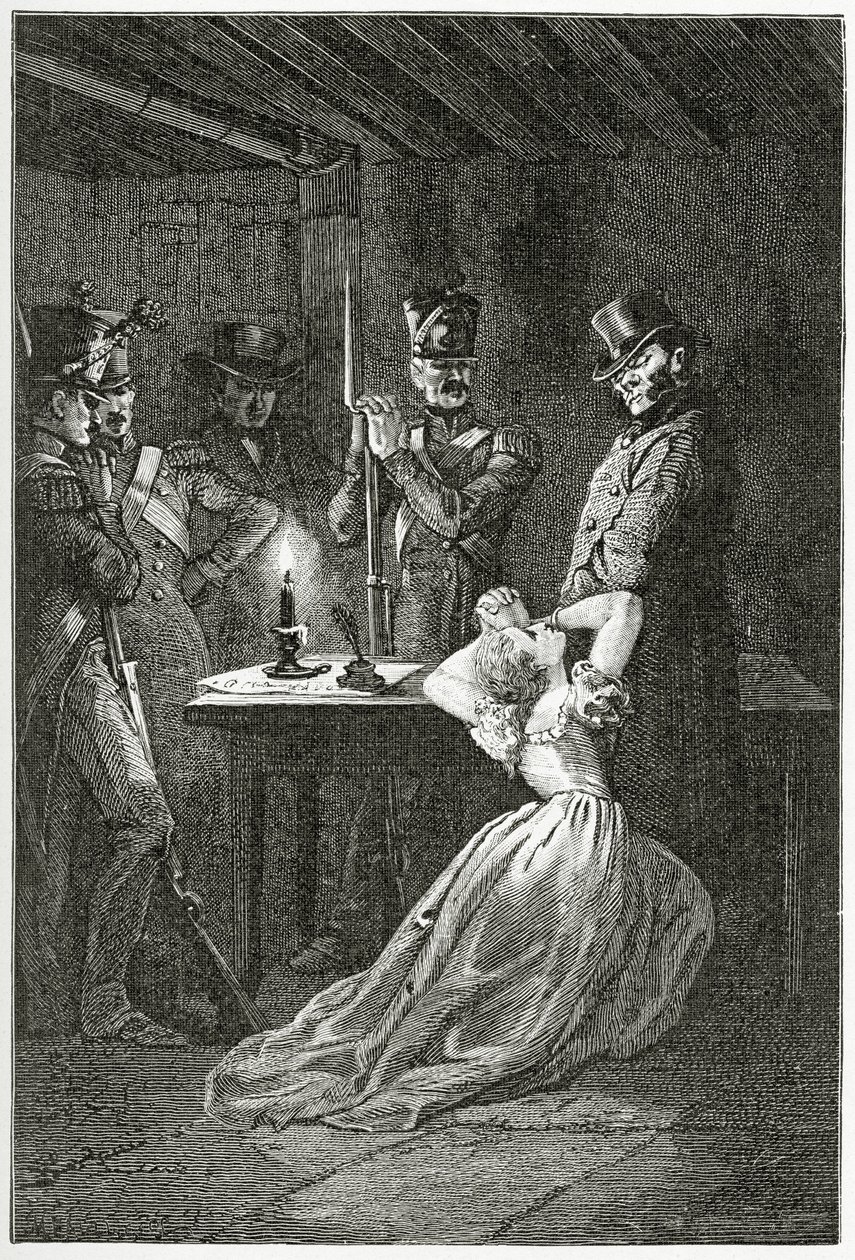 Illustration from Les Misérables, 19th Century by Alphonse Marie de Neuville