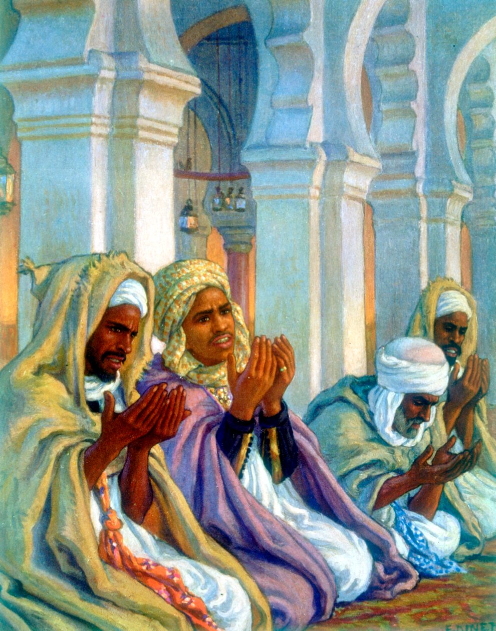 Prayer of Invocation by Alphonse Etienne Dinet