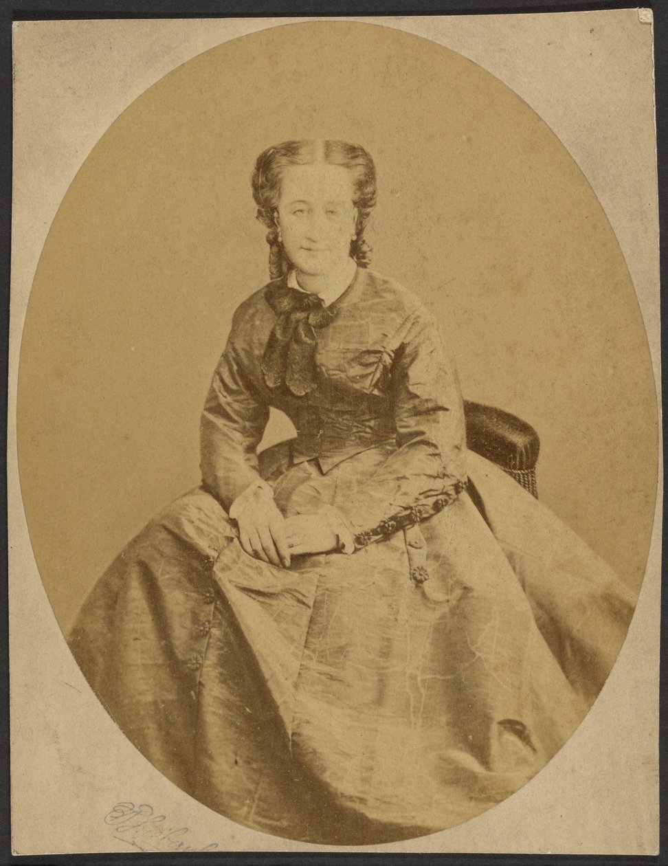[Pauline de Metternich née Pauline Sander] by Alphonse J. Liébert