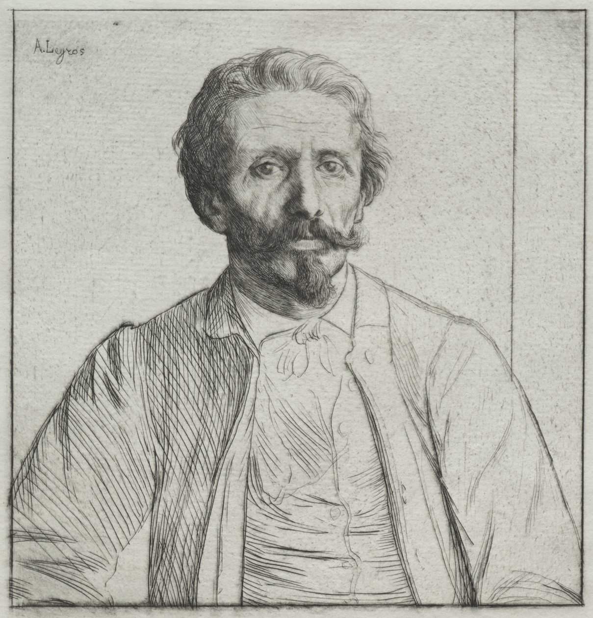 Auguste Delâtre by Alphonse Legros