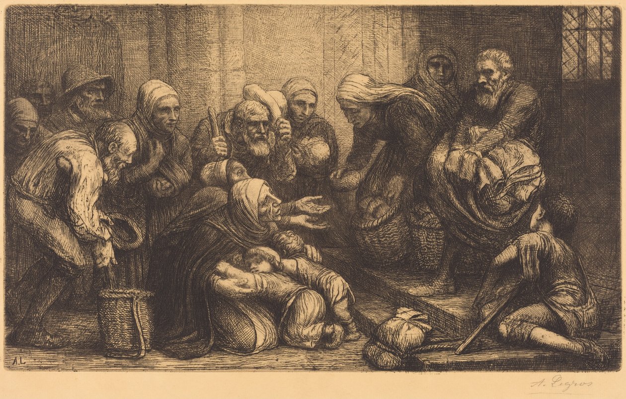 Beggars of Brussels by Alphonse Legros