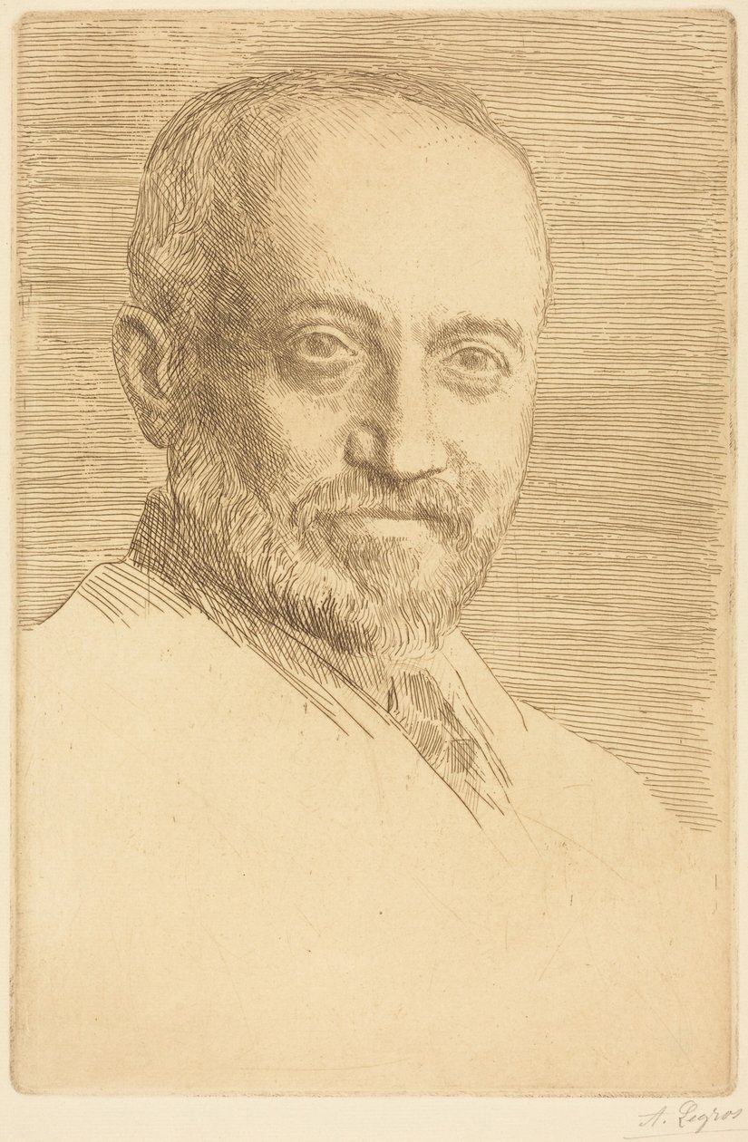 C.J. Knowles, 2nd Plate by Alphonse Legros