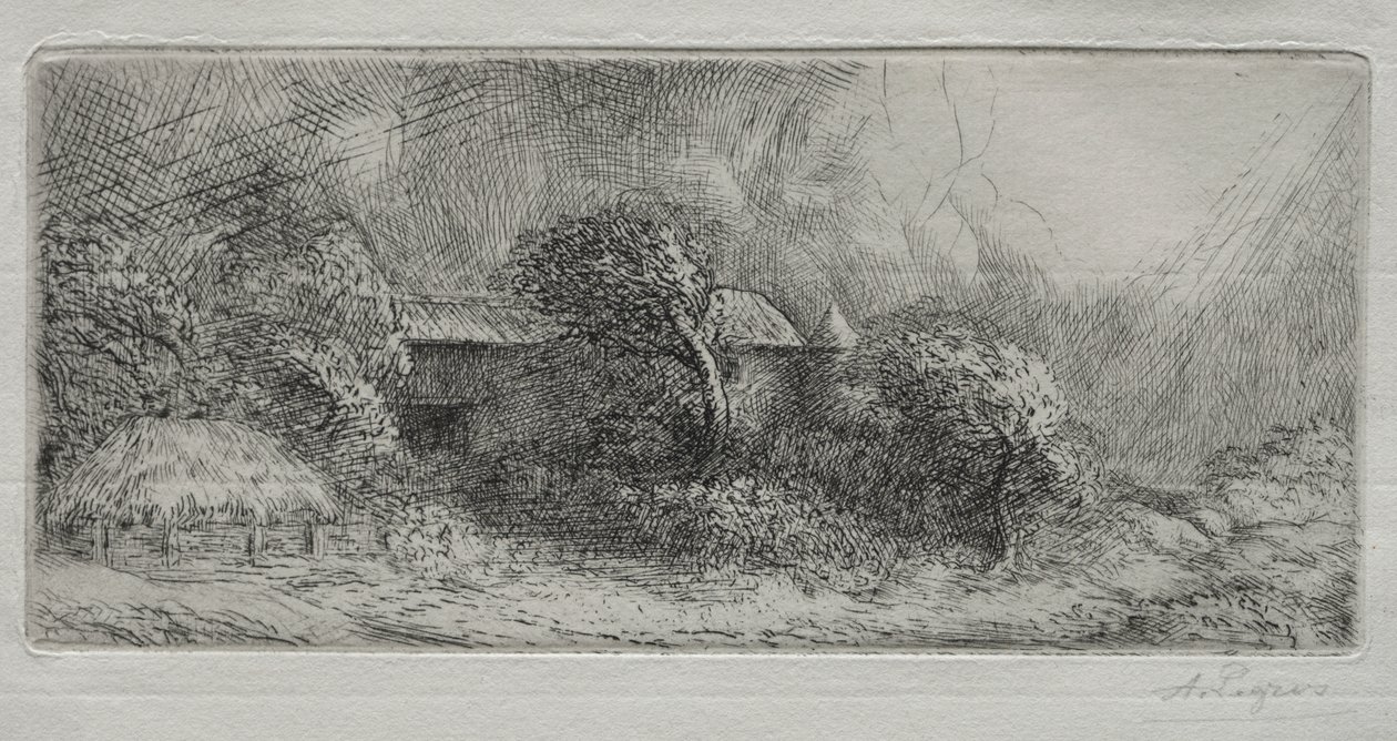 Chailli: Storm Effect by Alphonse Legros