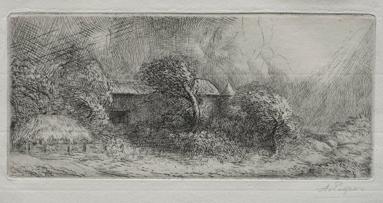 Chailli: Storm Effect by Alphonse Legros