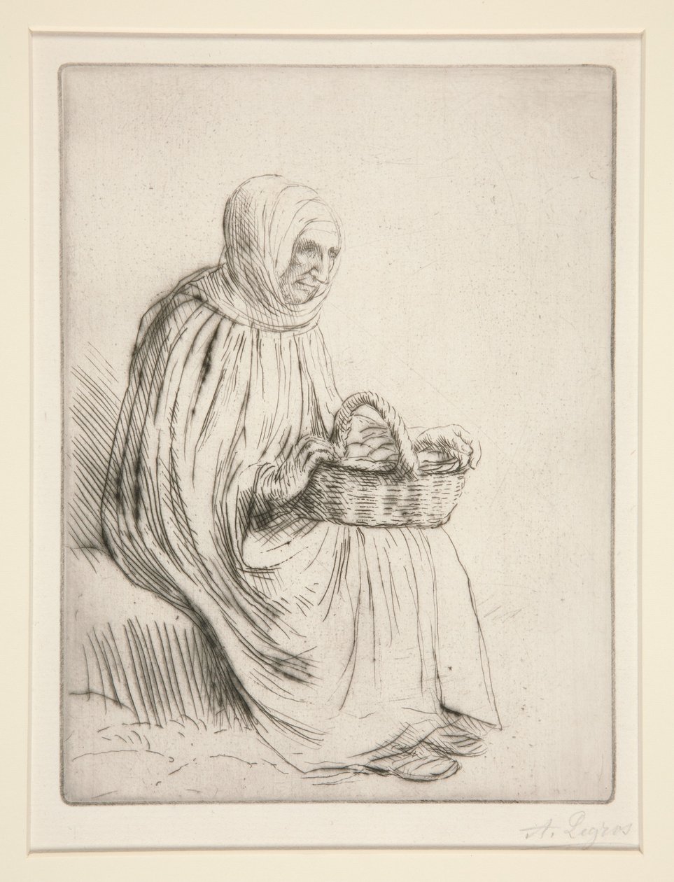 Market Woman by Alphonse Legros