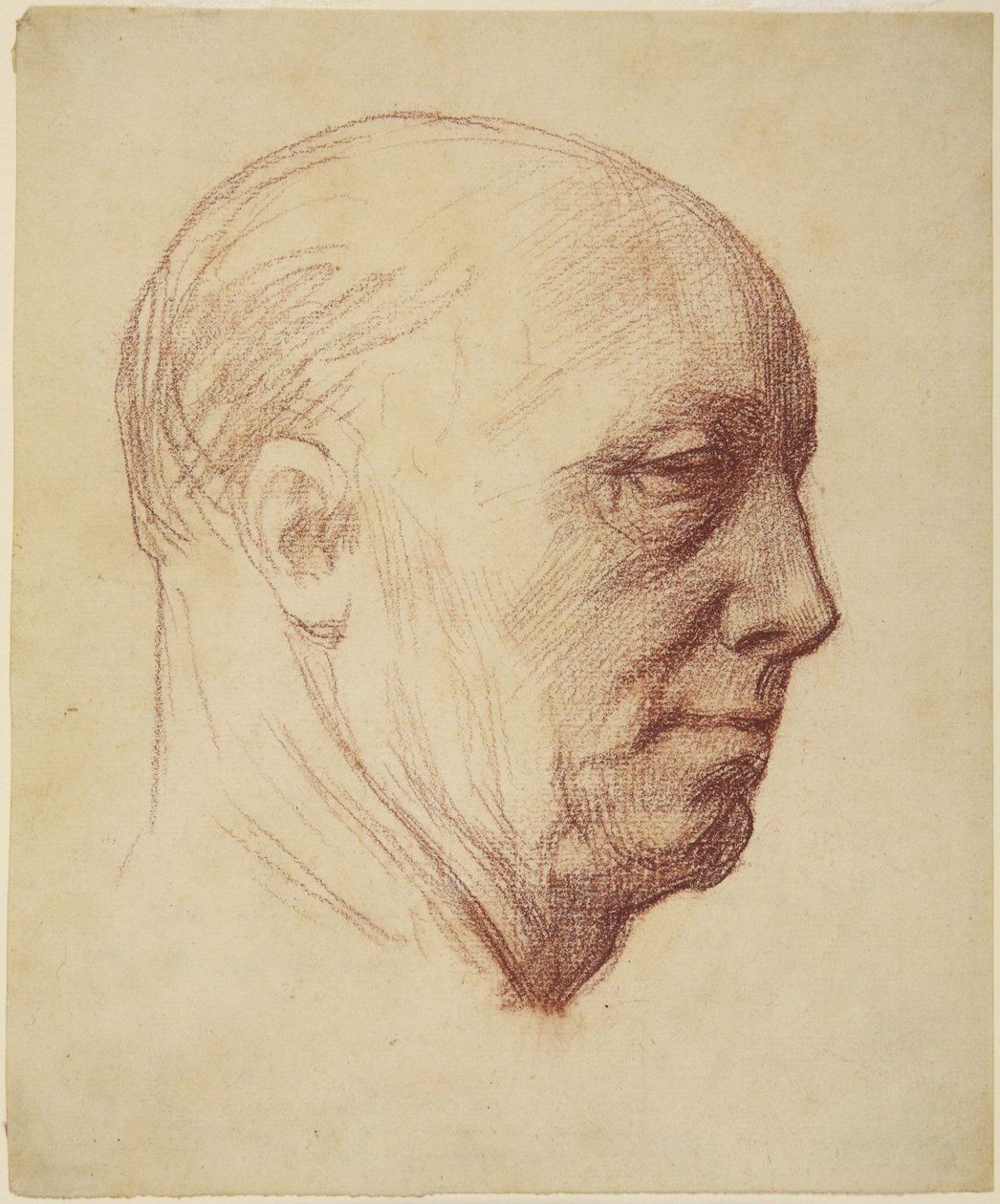 Head of Man by Alphonse Legros