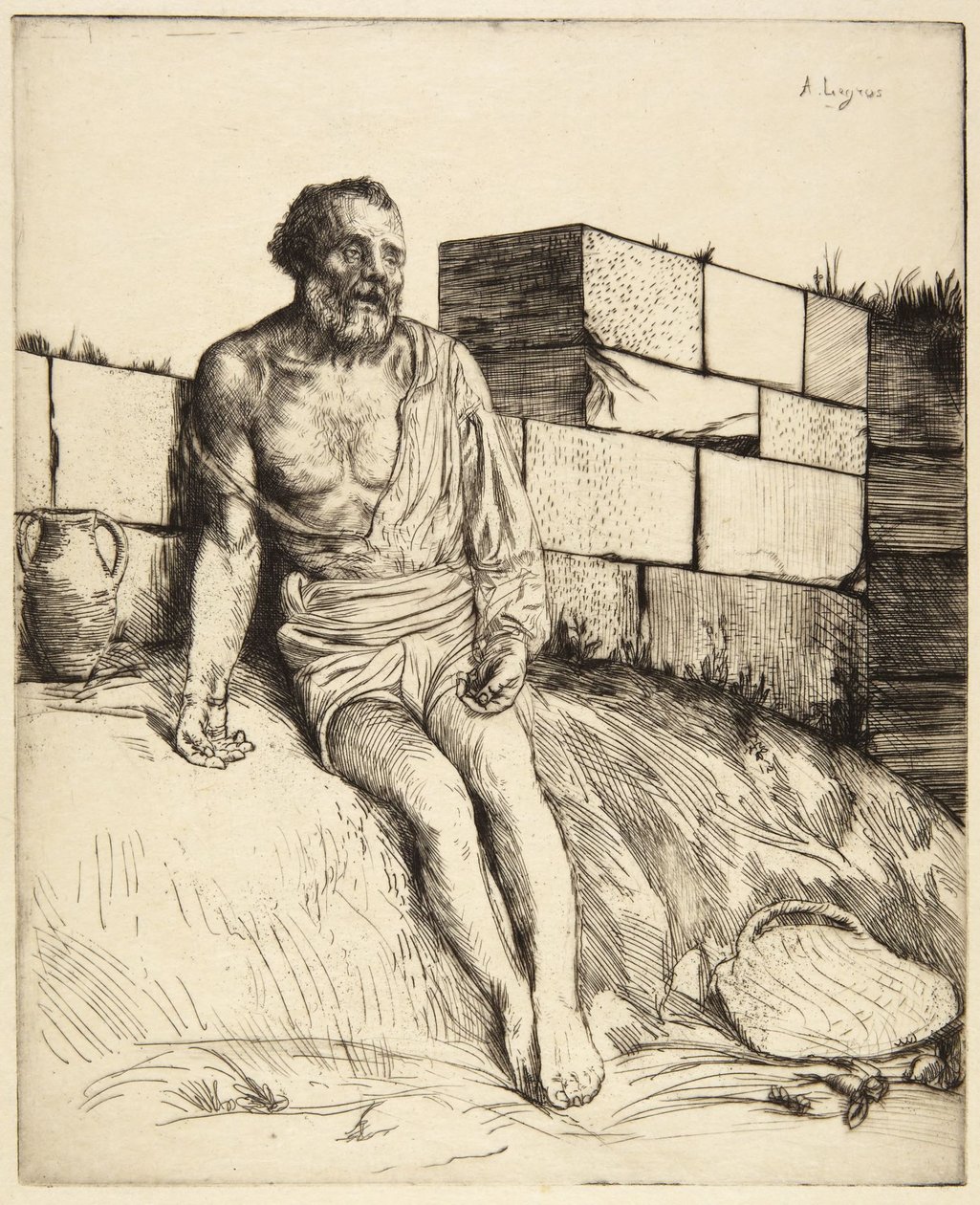Job by Alphonse Legros