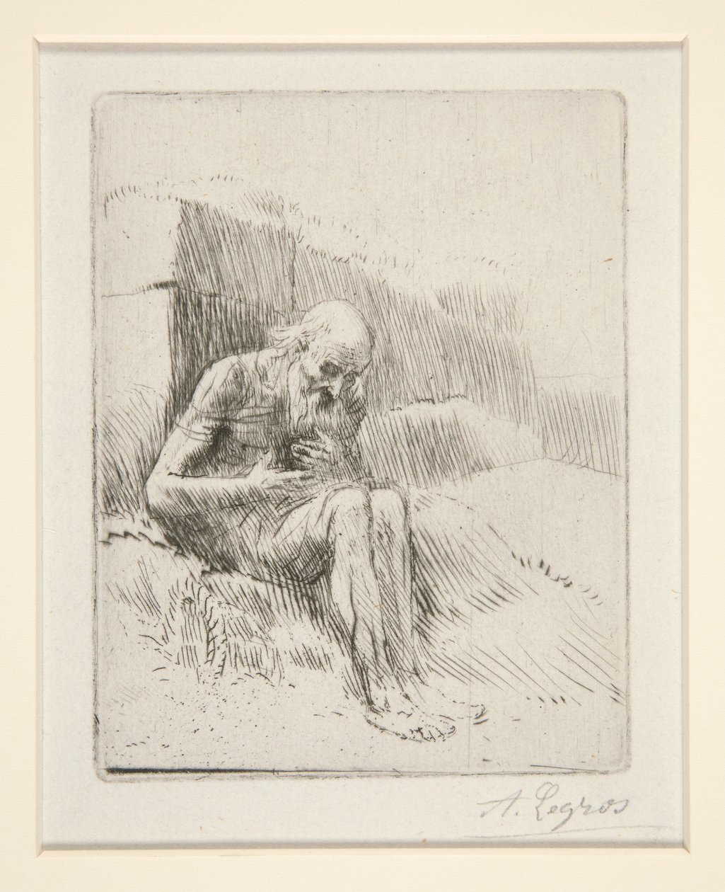 Job by Alphonse Legros