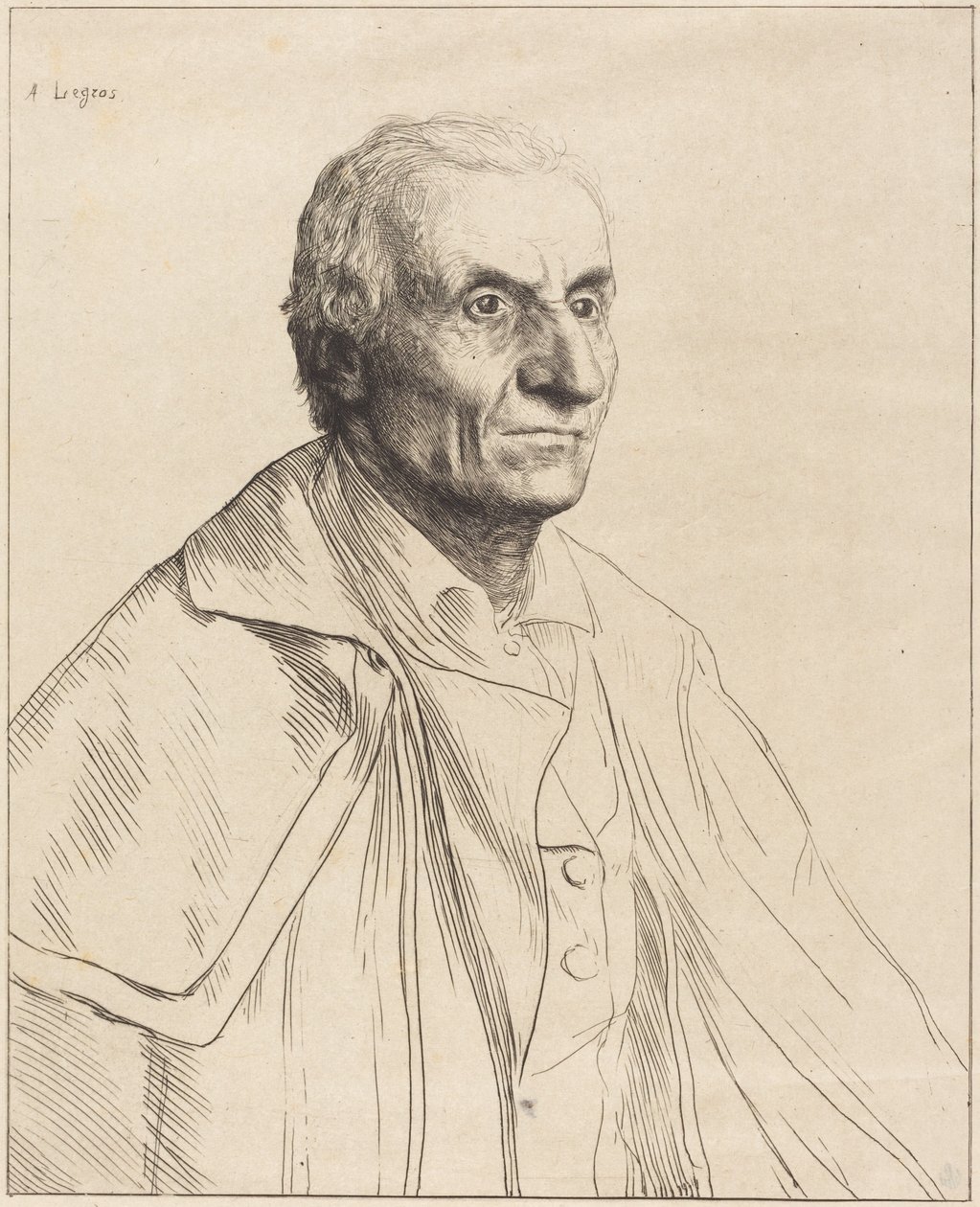 Large Spaniard by Alphonse Legros