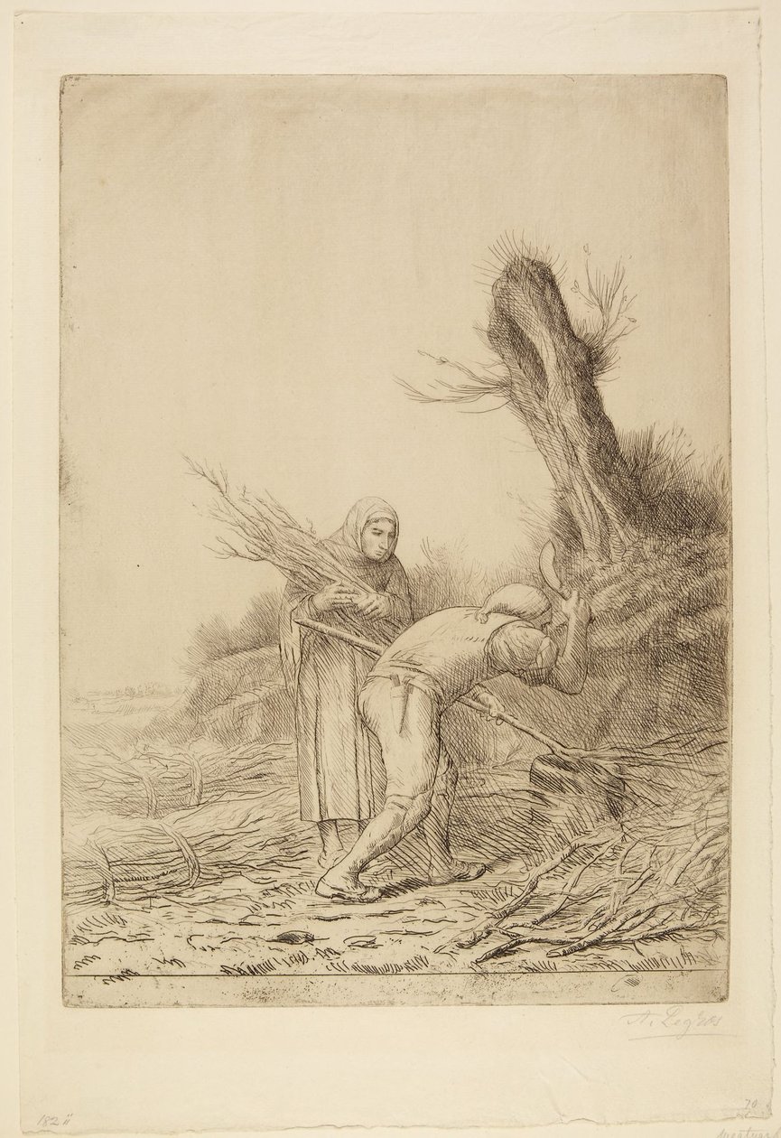 The Makers of Faggots by Alphonse Legros