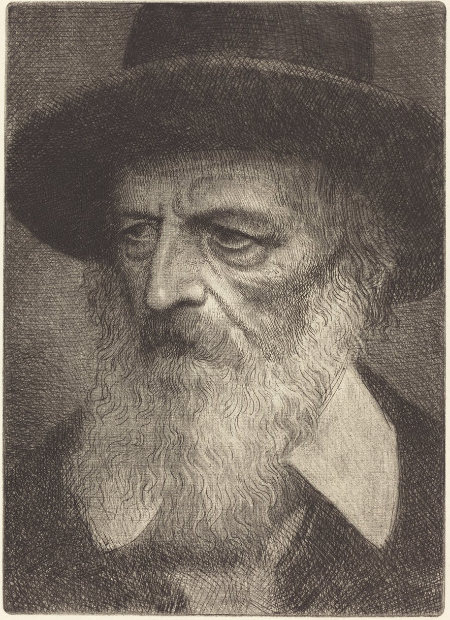 Lord A. Tennyson (2nd plate) by Alphonse Legros