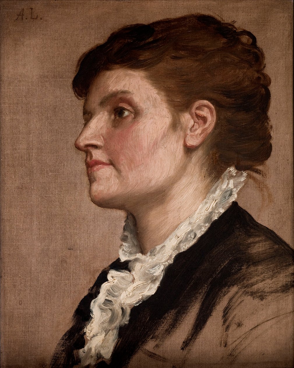 Portrait of a Woman by Alphonse Legros