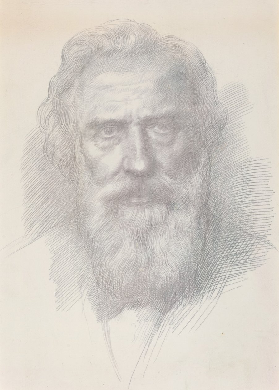 Self-Portrait by Alphonse Legros