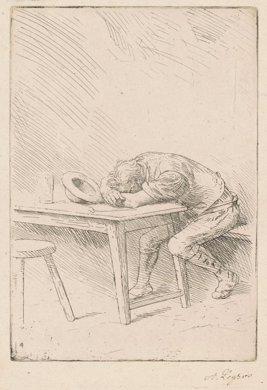 Siesta of a Laborer (Sieste d