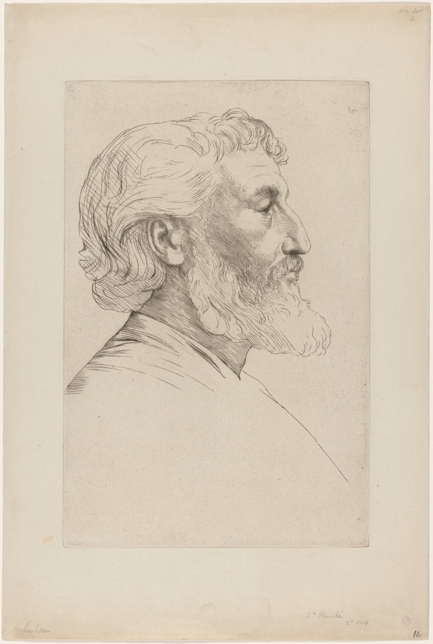 Sir Frederic Leighton by Alphonse Legros