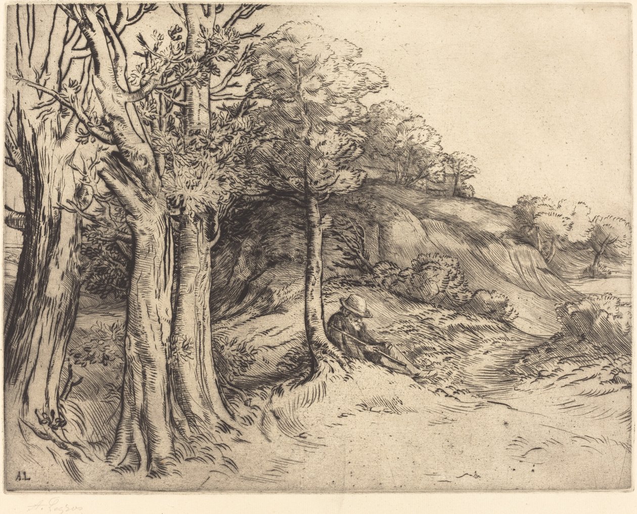Solitude by Alphonse Legros