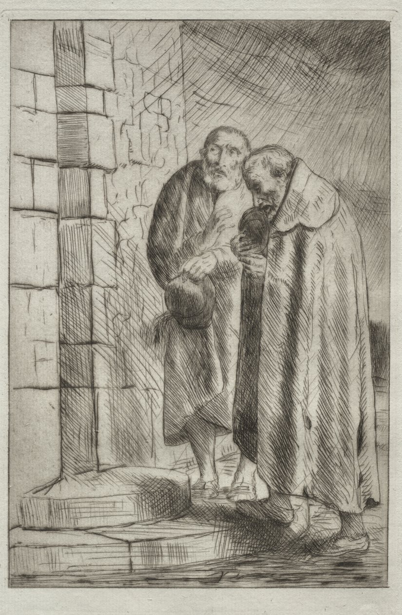 St. Peter and St. Paul at the Gate of Mr. Richard by Alphonse Legros