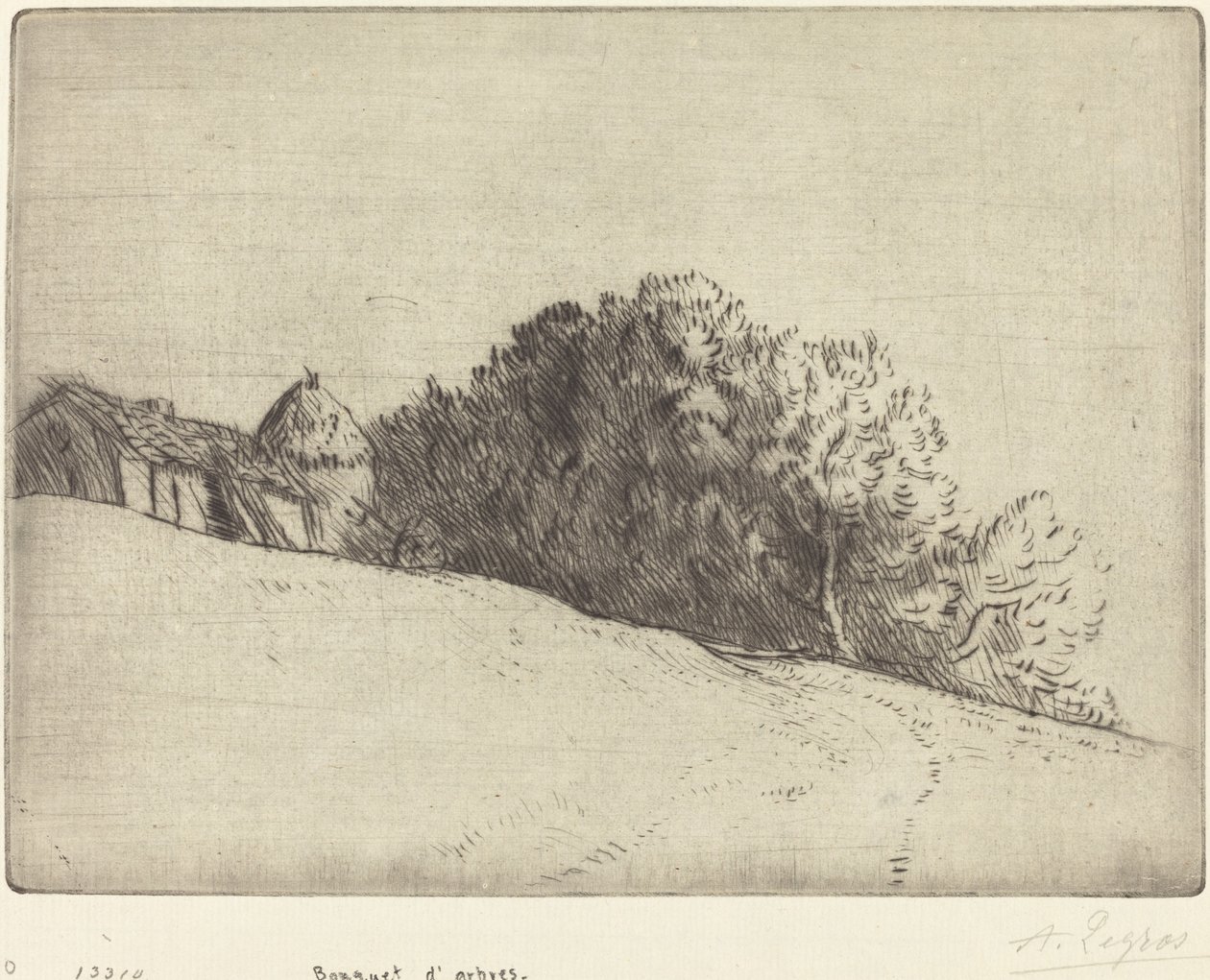Stand of Trees by Alphonse Legros: Buy fine art print