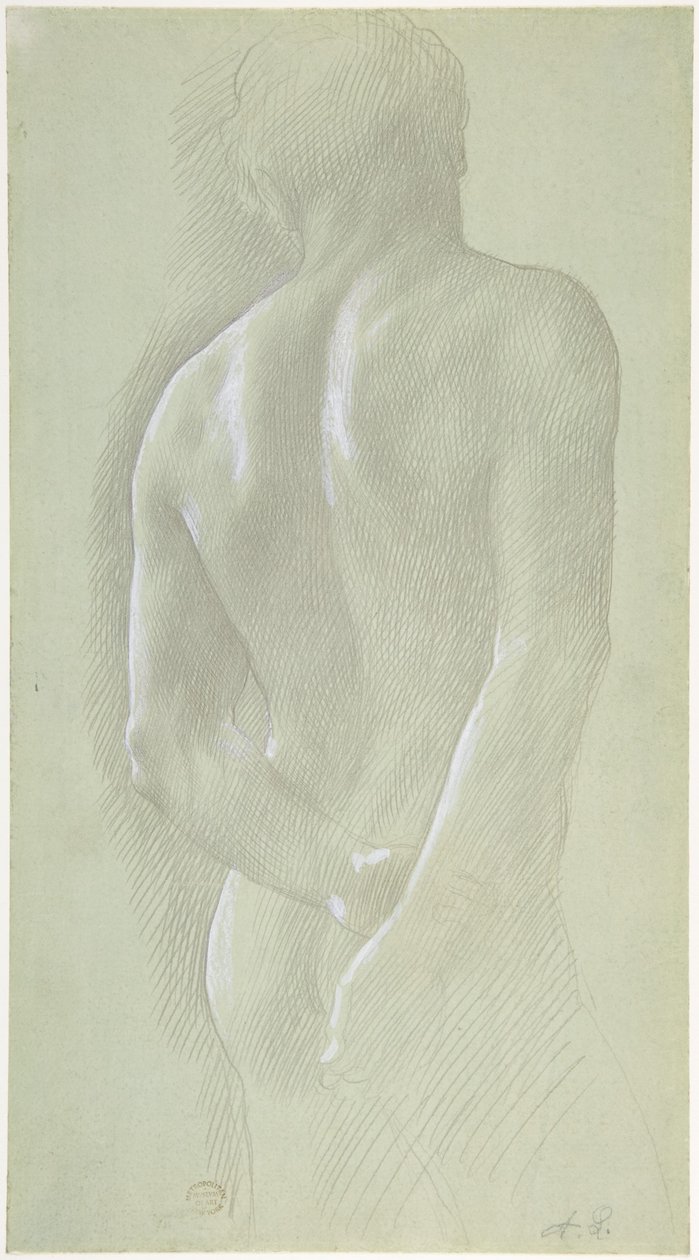 Study of a Figure by Alphonse Legros