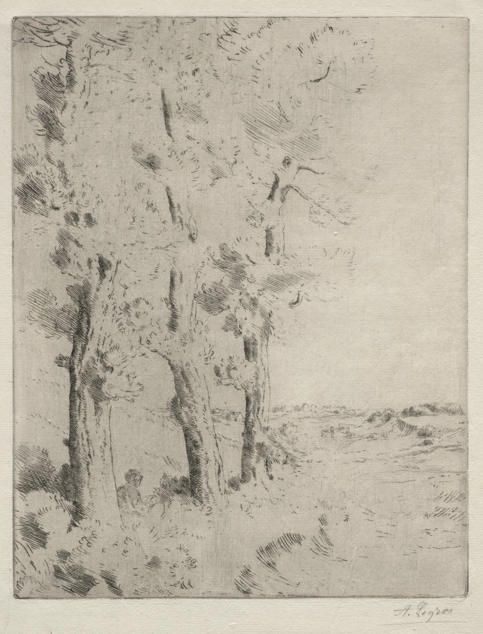 The Reader: The Lecture under the Trees by Alphonse Legros