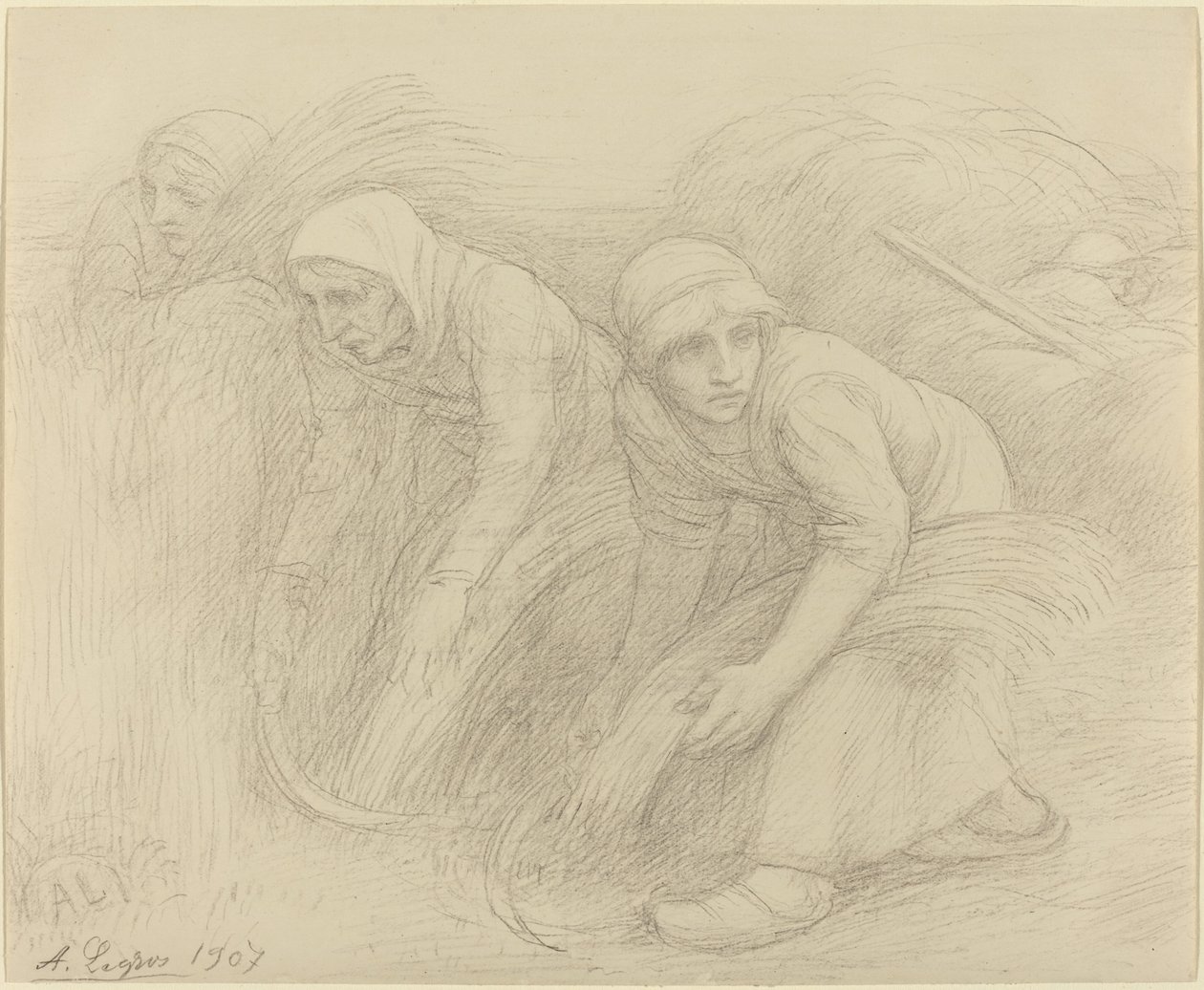 The Reapers by Alphonse Legros