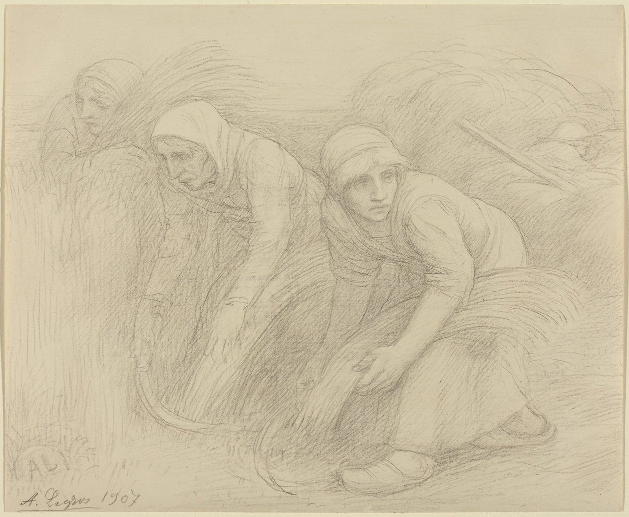 The Reapers by Alphonse Legros