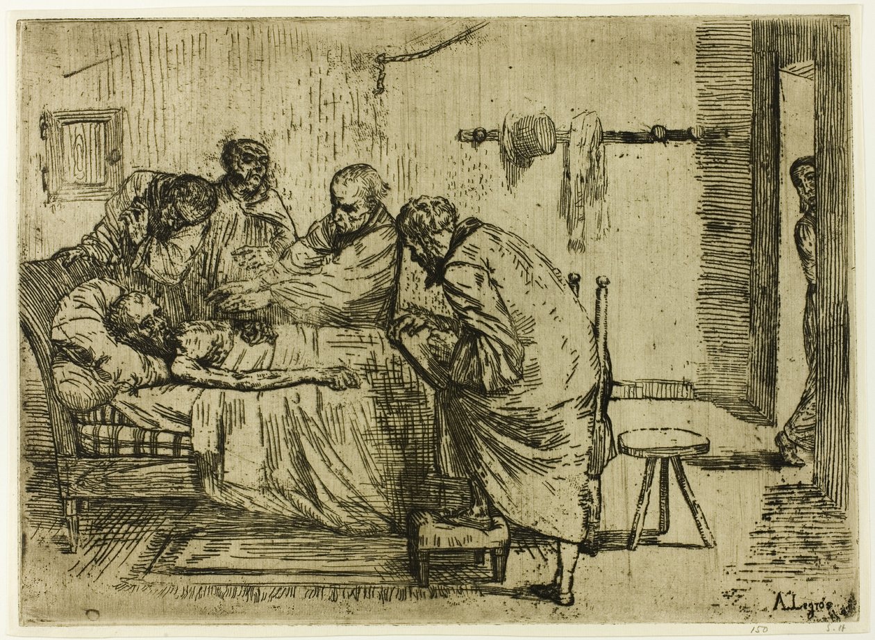 The Truth in the Case of Mr. Waldemar by Alphonse Legros