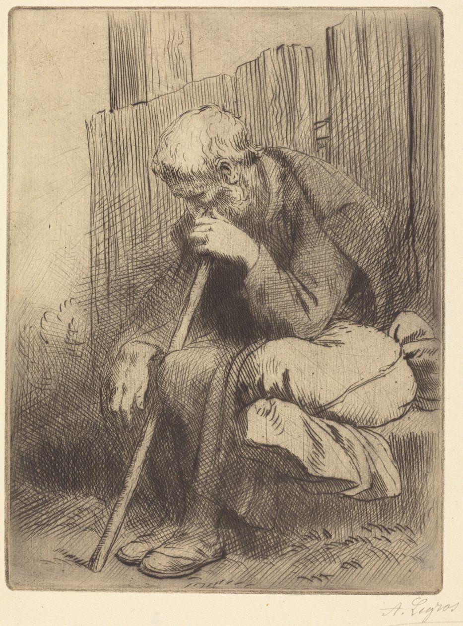 The Thinker by Alphonse Legros