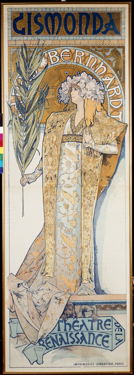 Programme Original Du Théâtre De La Renaissance - 1er Janvier 1902 - Art Nouveau
