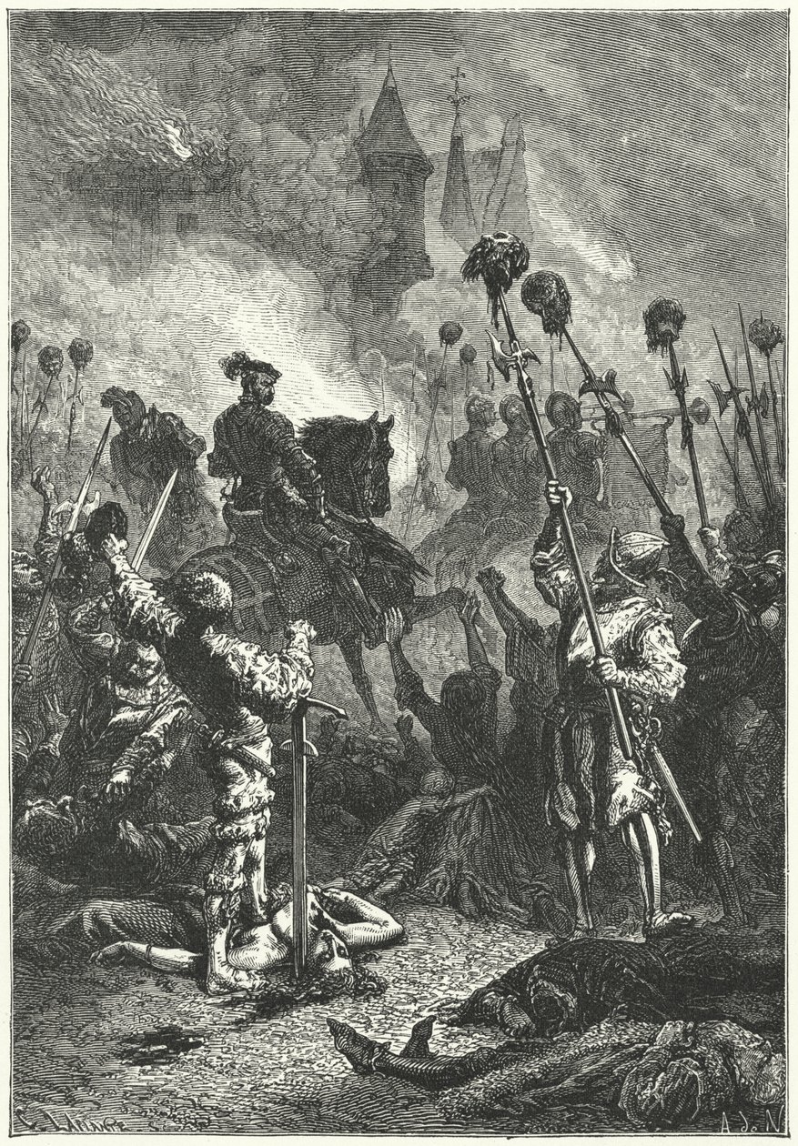 Florian Geyer After the Massacre of the Defenders of the Castle of Weinsberg in the German Peasants