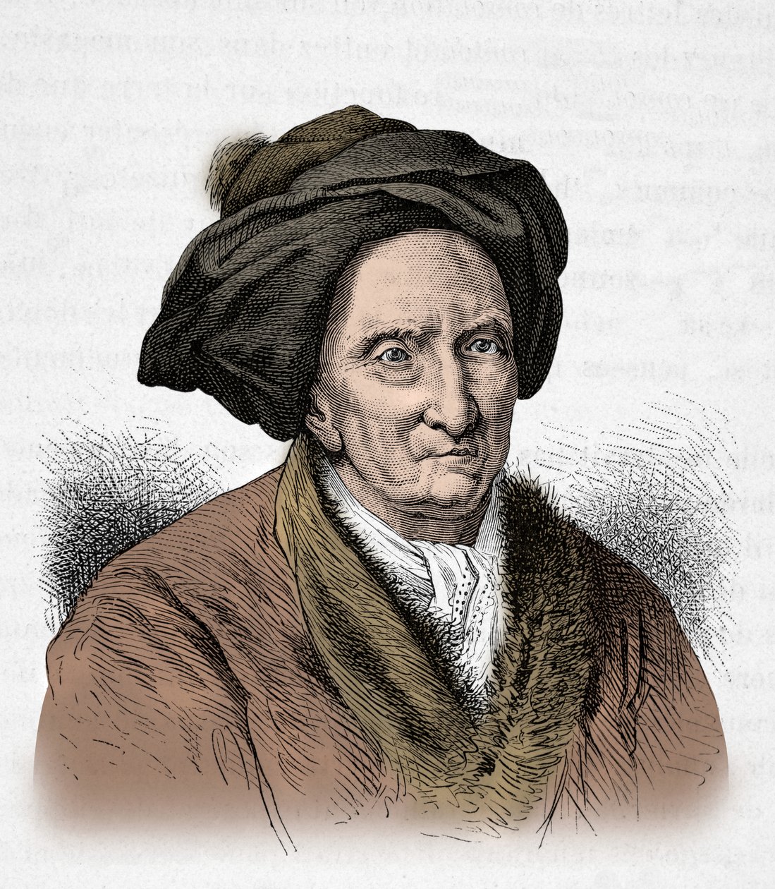Portrait of Bernard Le Bouyer de Fontenelle by Alphonse Marie de Neuville