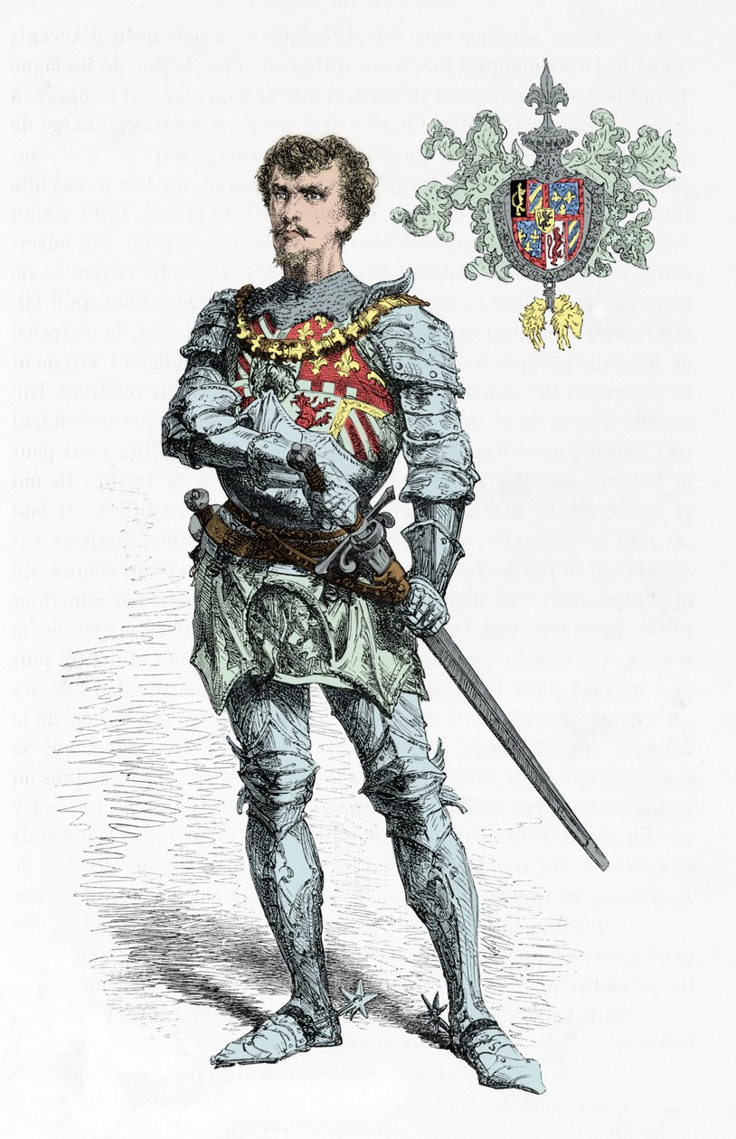 Portrait of Charles the Bold by Alphonse Marie de Neuville