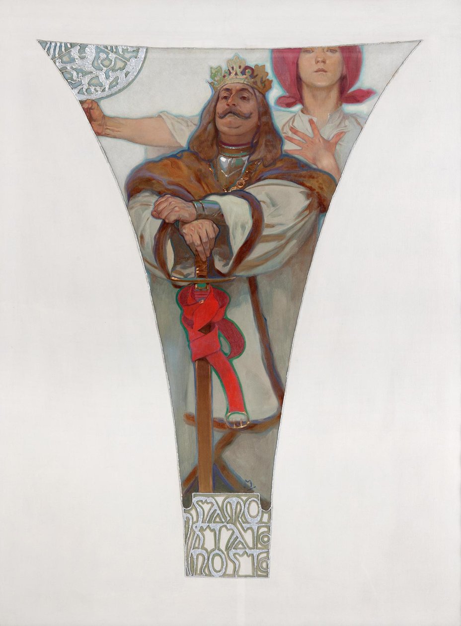 George of Podebrady, 1911 by Alphonse Mucha