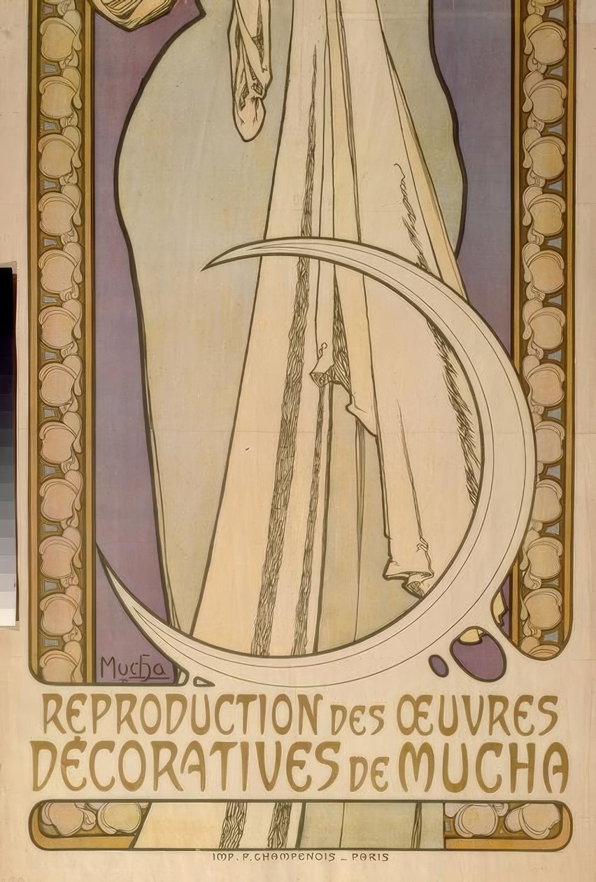Lygie – Reproduction of Decorative Works by Mucha by Alphonse Mucha