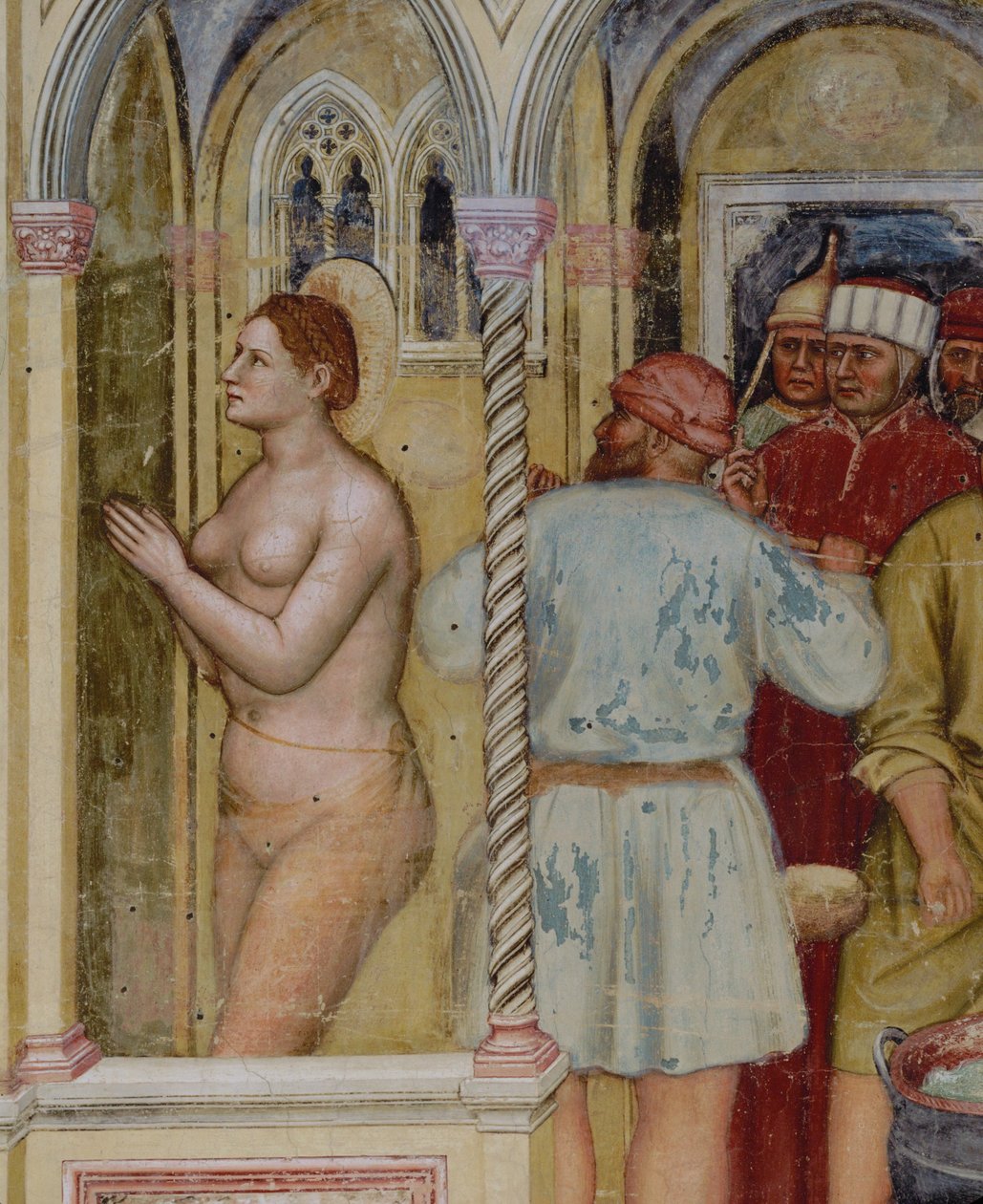 The Martyrdom of Saint Lucia by Altichiero da Zevio