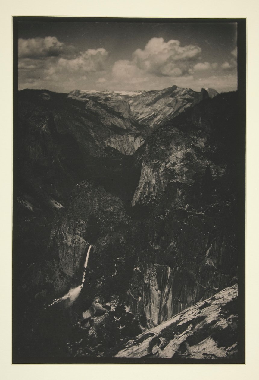 Yosemite: Distant Waterfall by Alvin Langdon Coburn