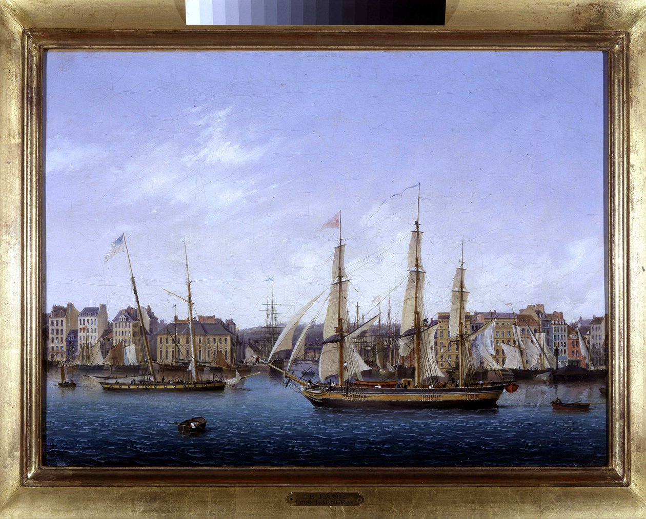 The Port of Le Havre by Louis Garneray, circa 1820 by Ambroise Louis Garneray