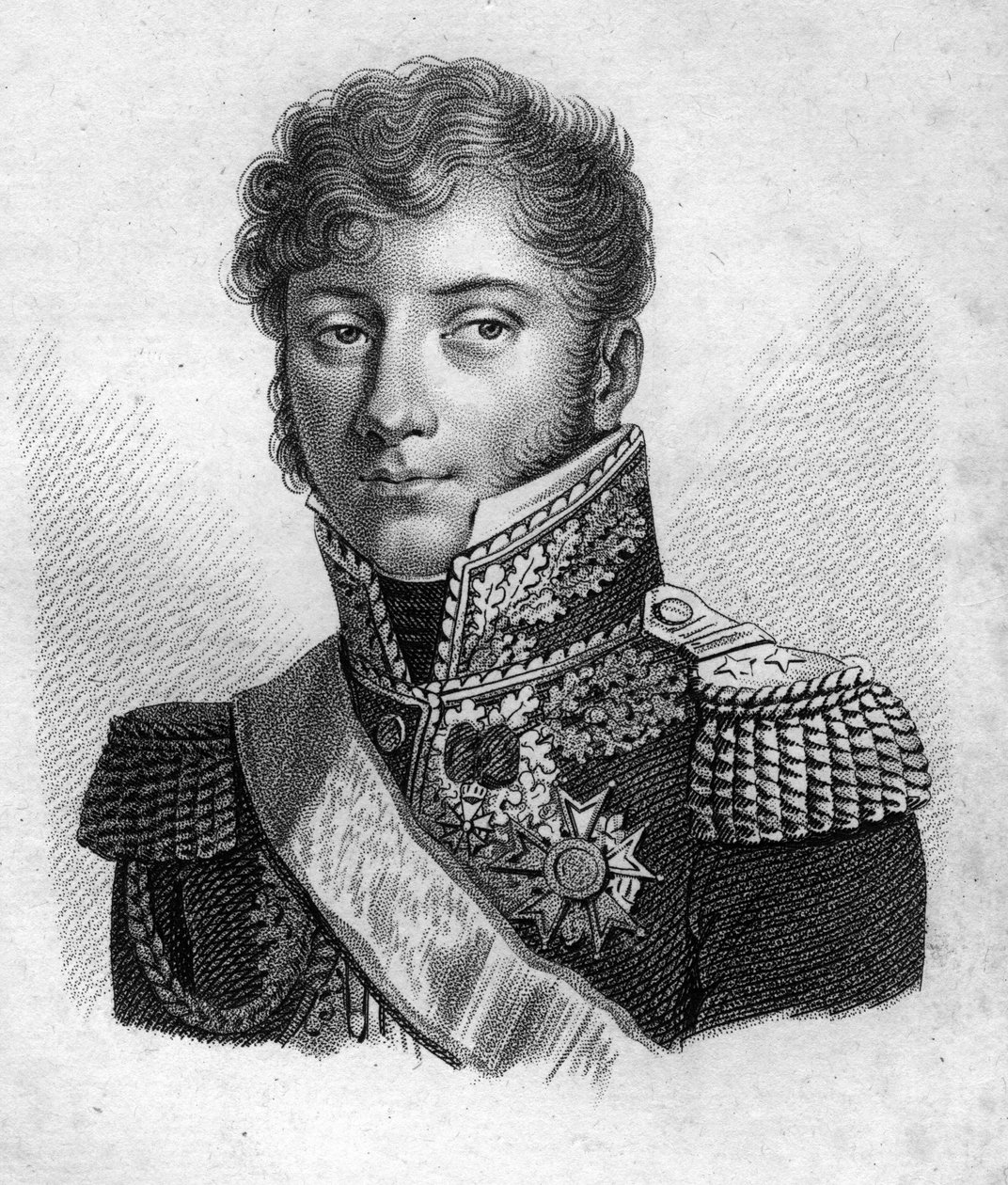 General of Montholon. Charles Tristan, Count of Montholon General French (1783-1853) - in 