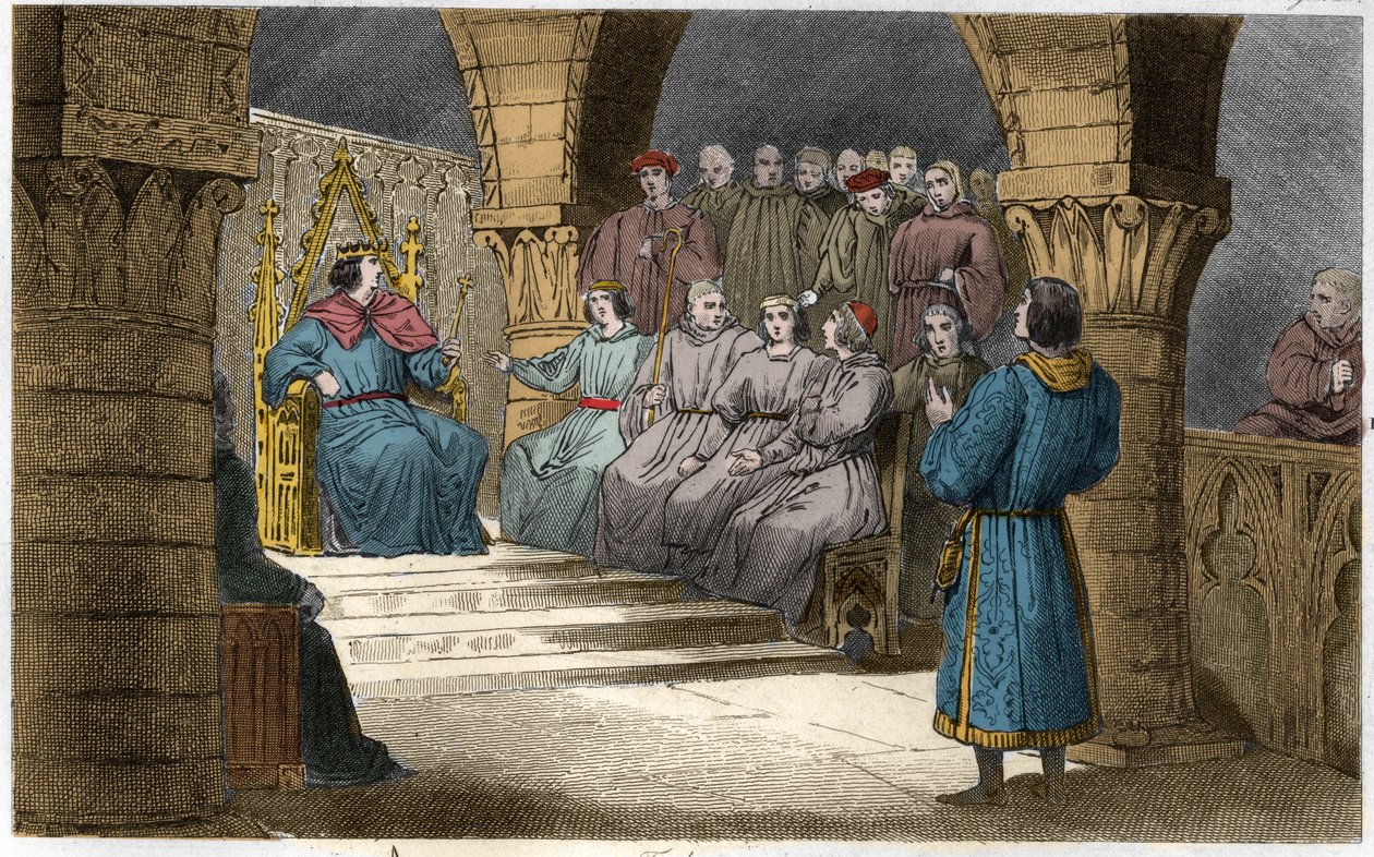 Philip V the Tall and the States-General reject the pretensions of Jeanne II (Salic law) - Philip V 