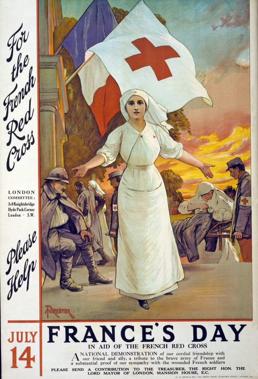 Fundraising Appeal in Aid of the French Red Cross on France