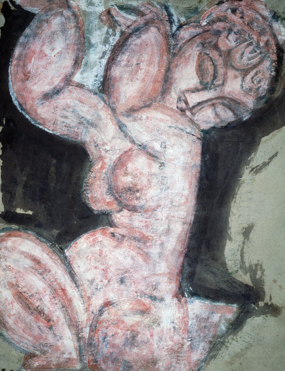 Nude Caryatid by Amedeo Modigliani
