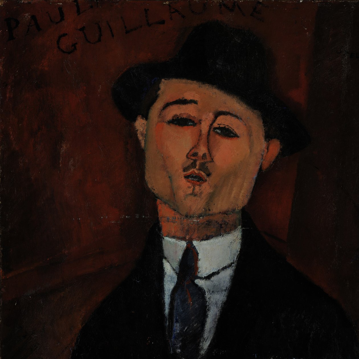 Paul Guillaume, New Pilot by Amedeo Modigliani